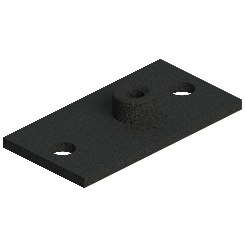 Svejseplade, Lang - Rørbærer - Serie A (Let Serie)