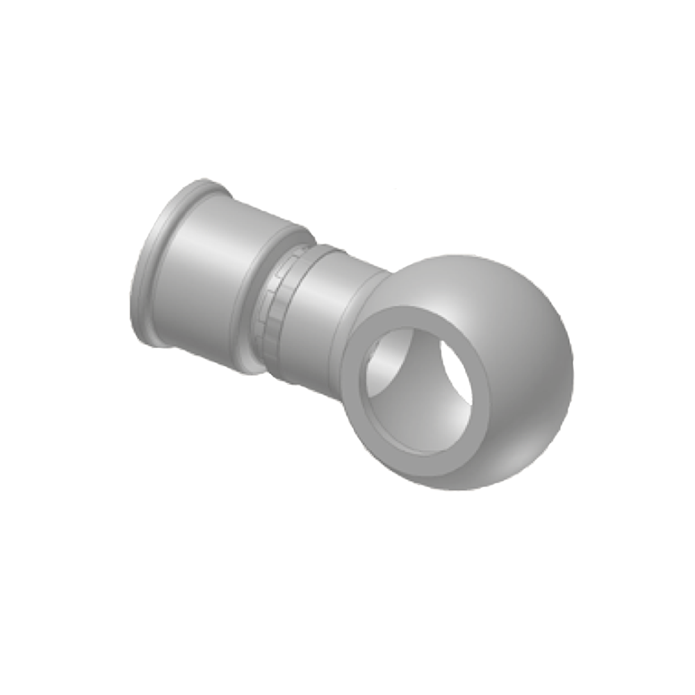 DIN - Metrisk Lige  Indstik - Metrisk Banjo (Tætningsskive)