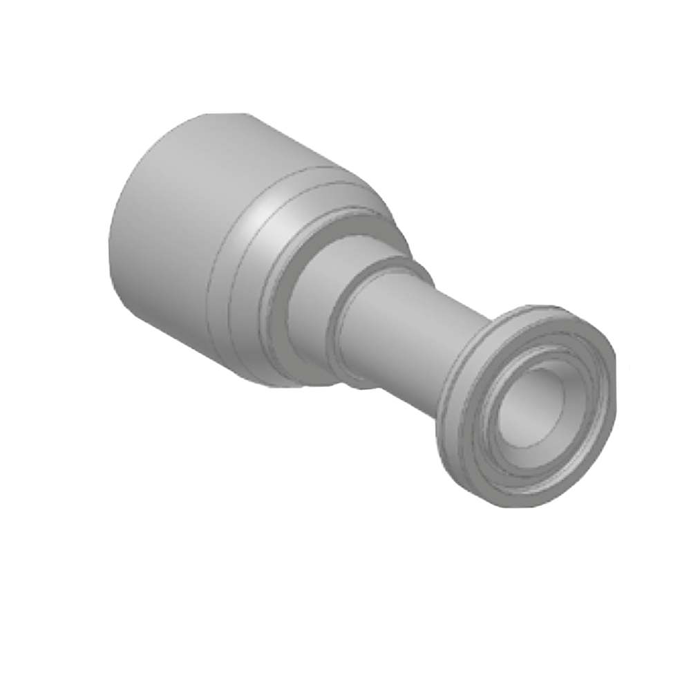 Flange Straight  Insert -  Flange (Flat Seat)