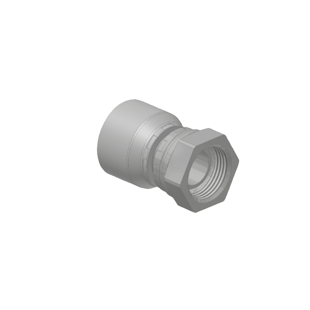 BSP Lige  Indstik - BSPP Svivel (Hun) indv. gev./Omløber (Konus 60°)