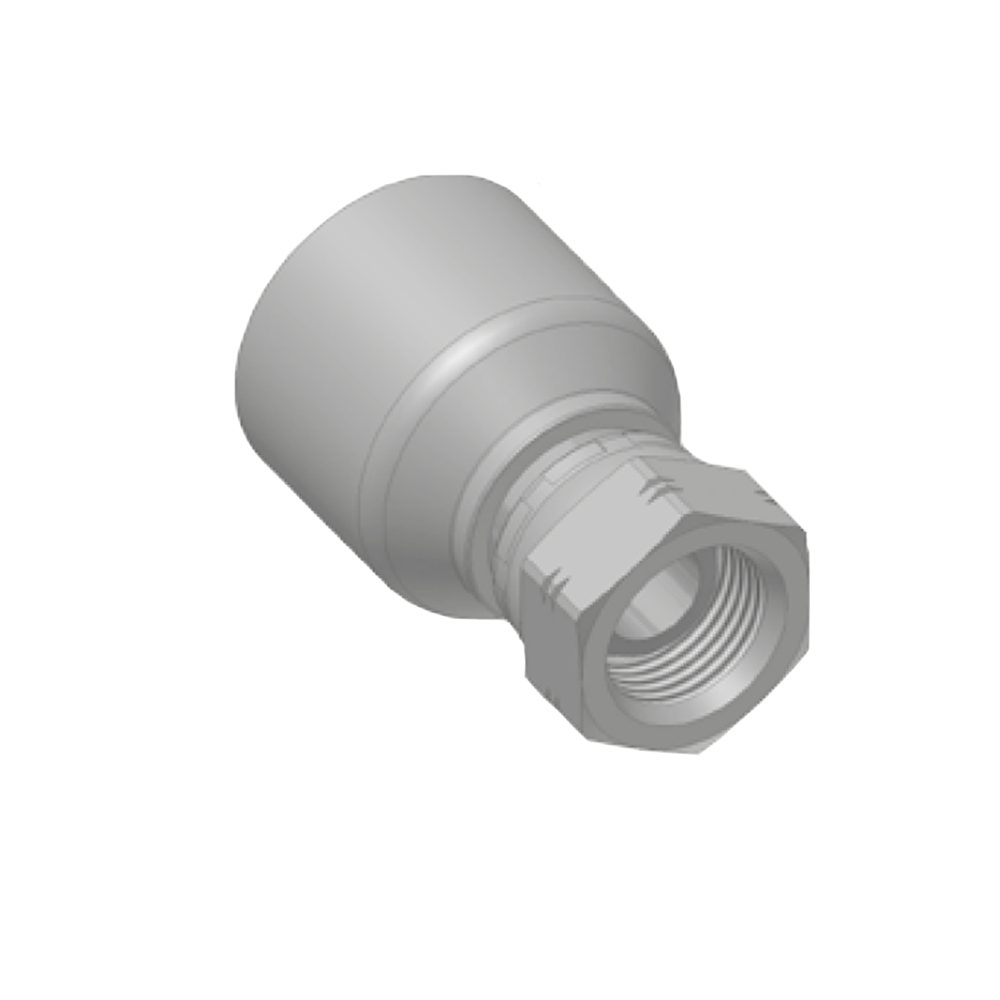 BSP Lige  Indstik - BSPP Svivel (Hun) indv. gev./Omløber (Konus 60°)